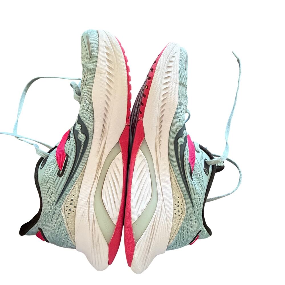 Saucony Guide 16 womens stability running shoes PWRRUN foam Mineral Rose sz 6 - Picture 7 of 10